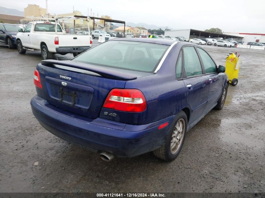 2004 Volvo S40 A/Lse VIN: YV1VS27584F051417 Lot: 41121641