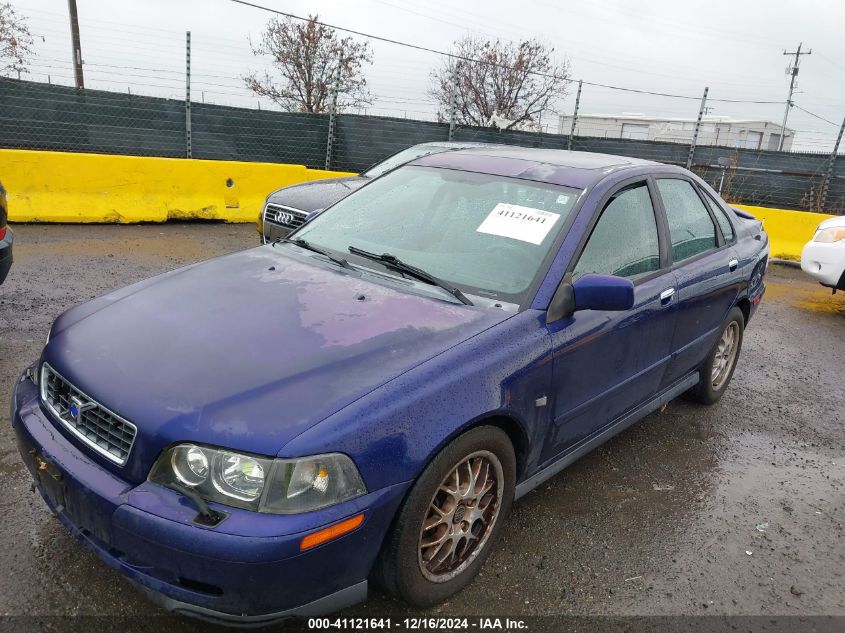 2004 Volvo S40 A/Lse VIN: YV1VS27584F051417 Lot: 41121641