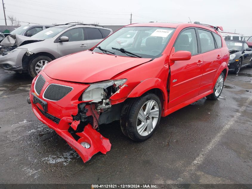 2006 Pontiac Vibe VIN: 5Y2SL65856Z442553 Lot: 41121821