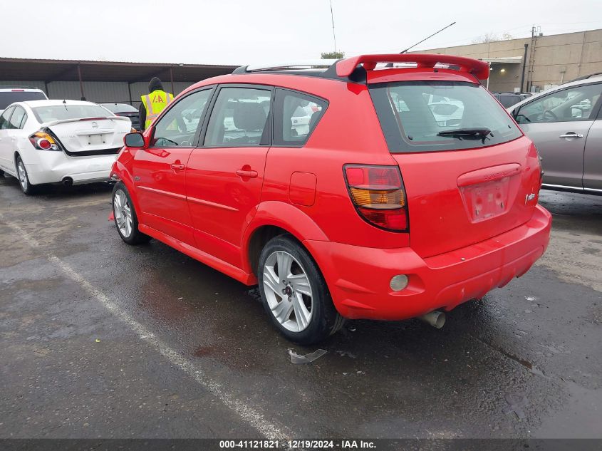 2006 Pontiac Vibe VIN: 5Y2SL65856Z442553 Lot: 41121821