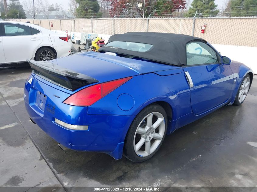 2004 Nissan 350Z Touring VIN: JN1AZ36AX4T010540 Lot: 41123329