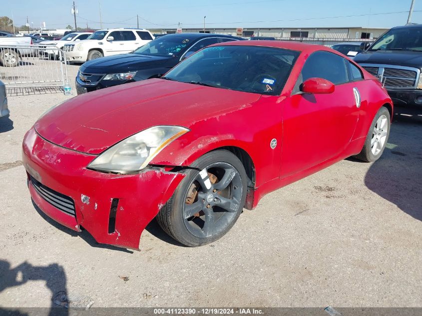 2004 Nissan 350Z VIN: JN1AZ34D44M102606 Lot: 41123390