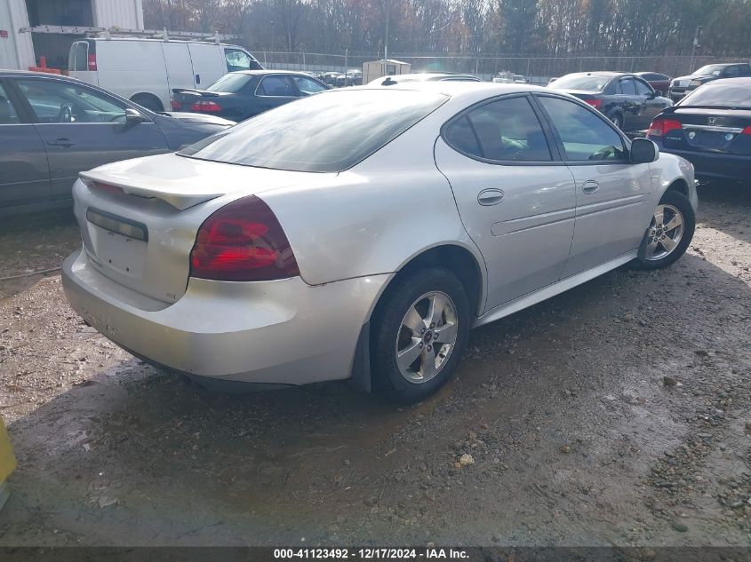 2005 Pontiac Grand Prix Gt VIN: 2G2WS522551163114 Lot: 41123492