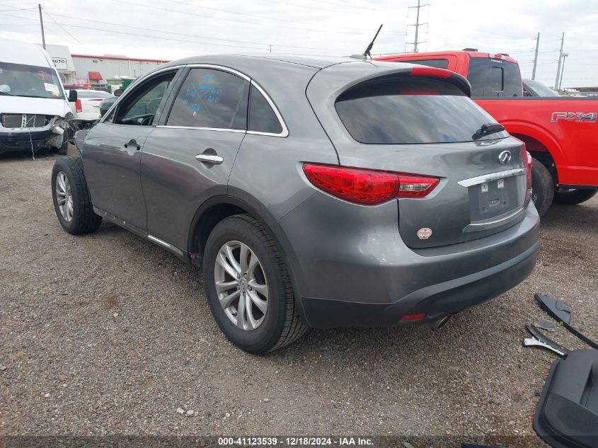 2017 Infiniti Qx70 VIN: JN8CS1MU0HM143422 Lot: 41123539