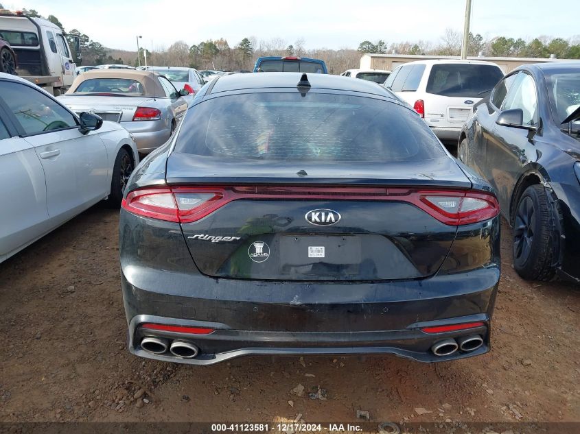 2018 Kia Stinger VIN: KNAE15LA9J6013202 Lot: 41123581