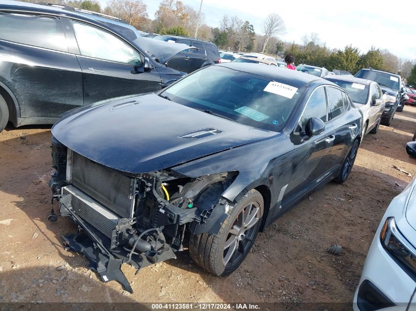 2018 Kia Stinger VIN: KNAE15LA9J6013202 Lot: 41123581