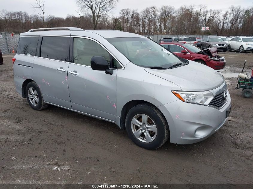 2015 Nissan Quest Platinum/S/Sl/Sv VIN: JN8AE2KP0F9134205 Lot: 41123607