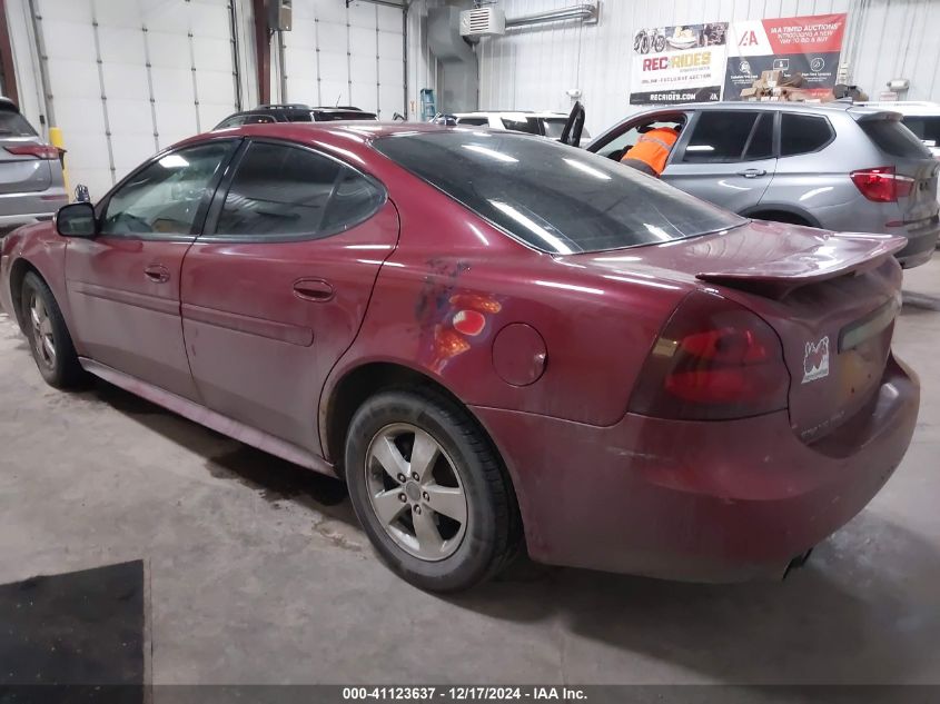 2005 Pontiac Grand Prix Gt VIN: 2G2WS522751196602 Lot: 41123637