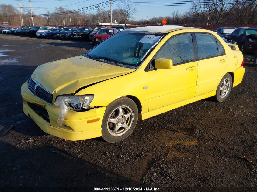 2002 Mitsubishi Lancer Oz Rally VIN: JA3AJ86E42U071943 Lot: 41123671