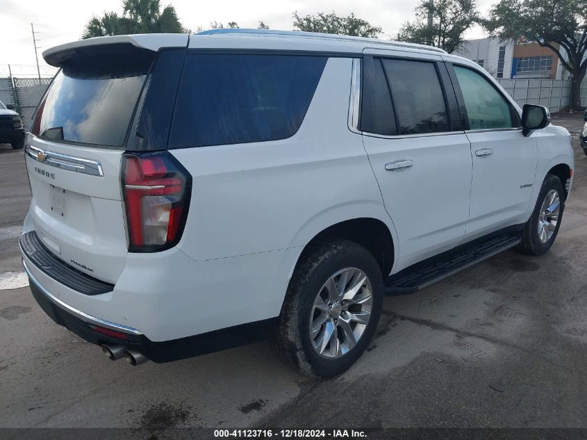 2022 Chevrolet Tahoe 4Wd Premier VIN: 1GNSKSKD0NR184719 Lot: 41123716