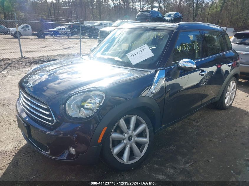 2013 Mini Countryman Cooper VIN: WMWZB3C59DWM09981 Lot: 41123773