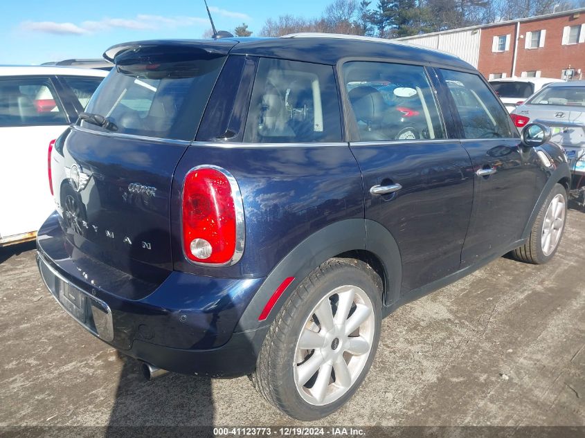 2013 Mini Countryman Cooper VIN: WMWZB3C59DWM09981 Lot: 41123773