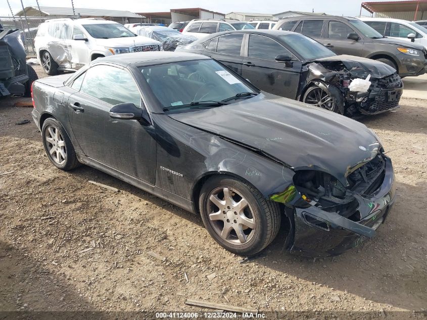 2003 Mercedes-Benz Slk 230 Kompressor VIN: WDBKK49F83F287623 Lot: 41124006