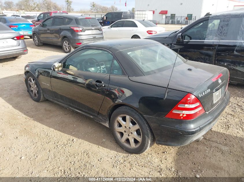 2003 Mercedes-Benz Slk 230 Kompressor VIN: WDBKK49F83F287623 Lot: 41124006