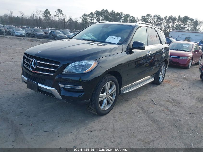 2015 Mercedes-Benz Ml 350 4Matic VIN: 4JGDA5HB6FA524107 Lot: 41124139