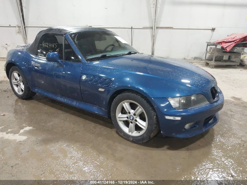 2001 BMW Z3 2.5I VIN: WBACN33491LK46864 Lot: 41124165