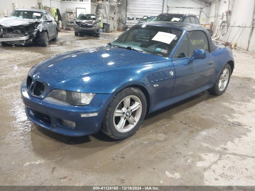 2001 BMW Z3 2.5I VIN: WBACN33491LK46864 Lot: 41124165