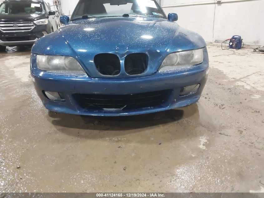 2001 BMW Z3 2.5I VIN: WBACN33491LK46864 Lot: 41124165