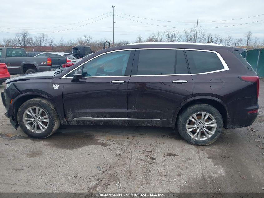 2021 Cadillac Xt6 Awd Luxury VIN: 1GYKPBR41MZ160616 Lot: 41124391