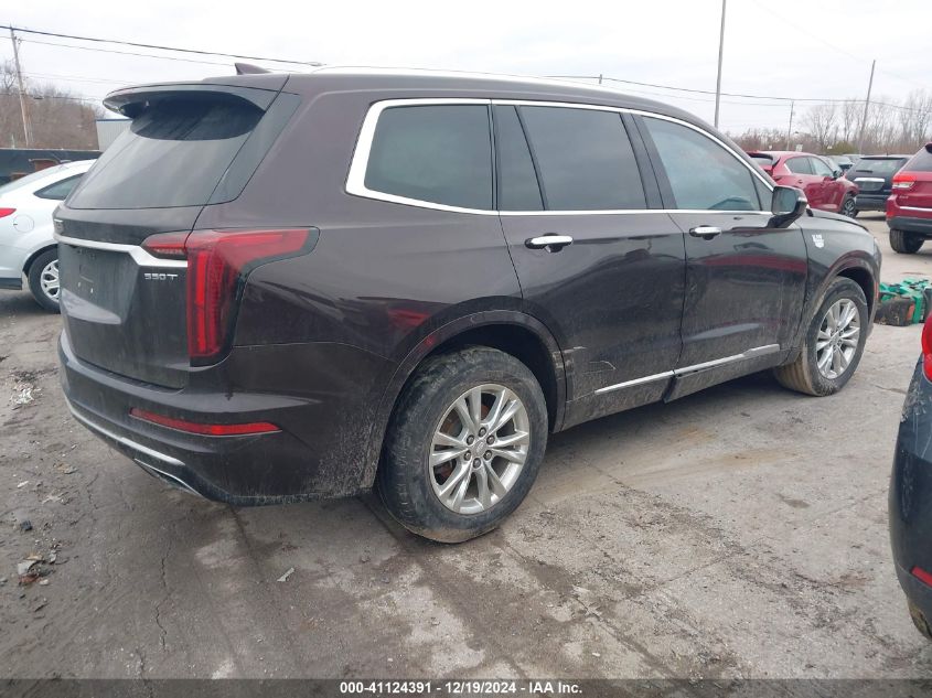 2021 Cadillac Xt6 Awd Luxury VIN: 1GYKPBR41MZ160616 Lot: 41124391