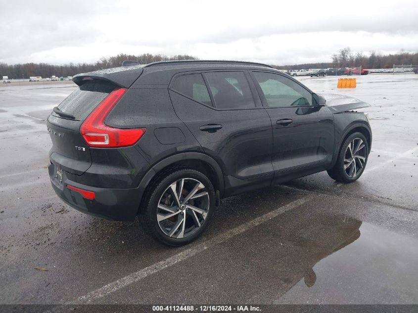 2021 Volvo Xc40 T5 R-Design VIN: YV4162UM8M2563672 Lot: 41124488