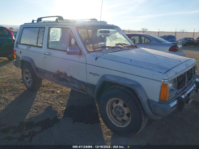 1989 Jeep Cherokee Laredo VIN: 1J4FJ57L1KL401766 Lot: 41124494