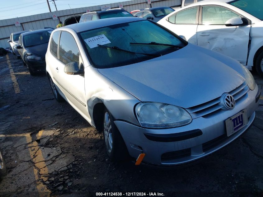 2007 Volkswagen Rabbit 2-Door VIN: WVWAR71K47W094071 Lot: 41124538