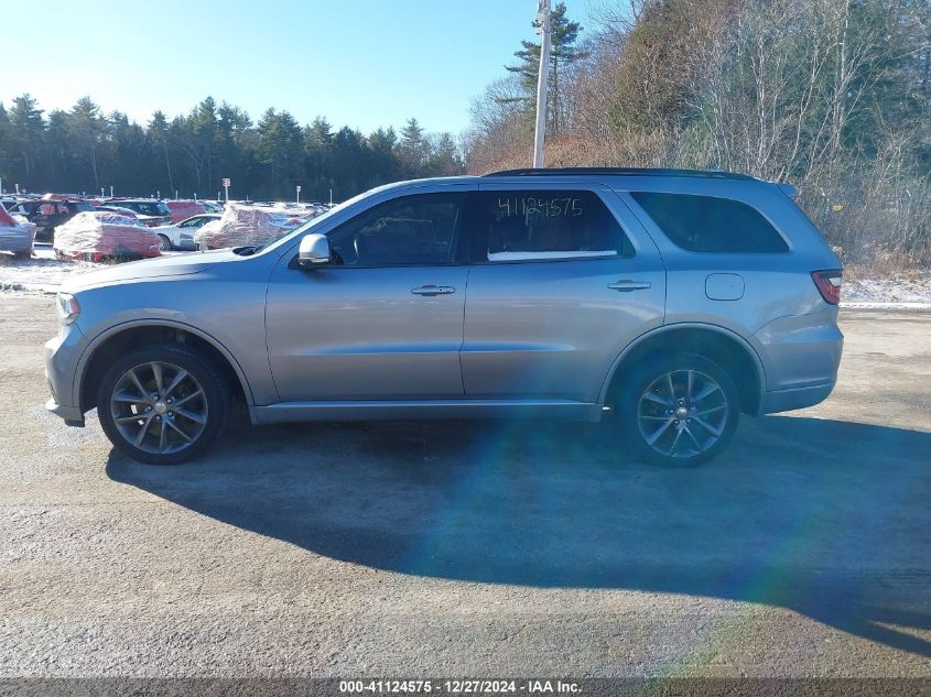 2017 Dodge Durango Gt Awd VIN: 1C4RDJDG8HC696982 Lot: 41124575