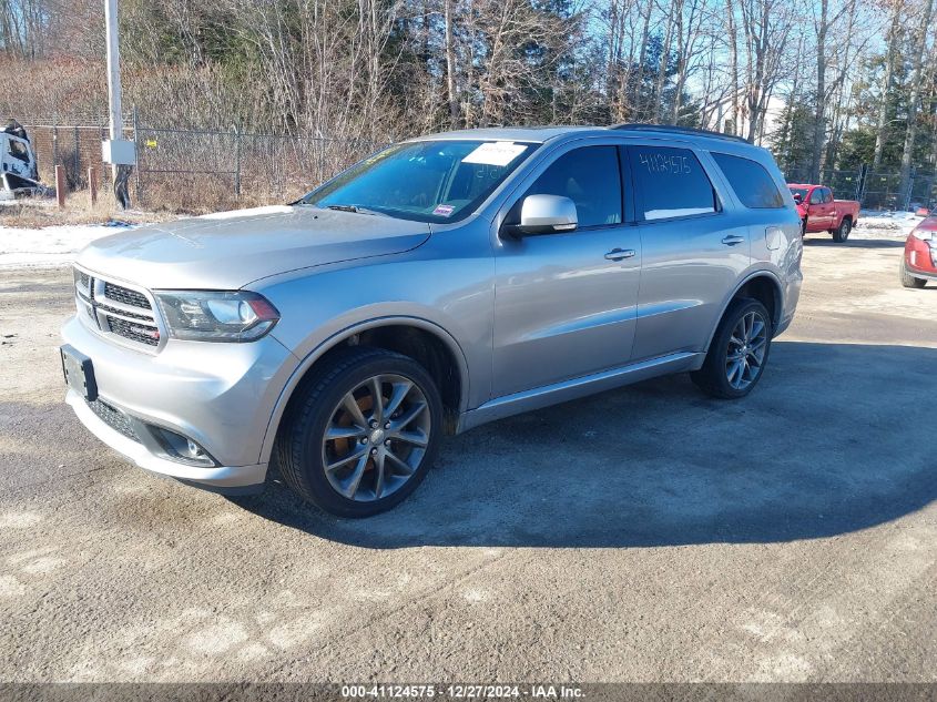 2017 Dodge Durango Gt Awd VIN: 1C4RDJDG8HC696982 Lot: 41124575