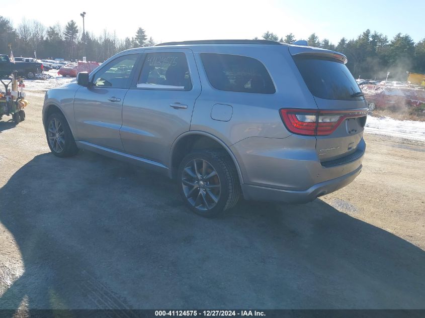 2017 Dodge Durango Gt Awd VIN: 1C4RDJDG8HC696982 Lot: 41124575