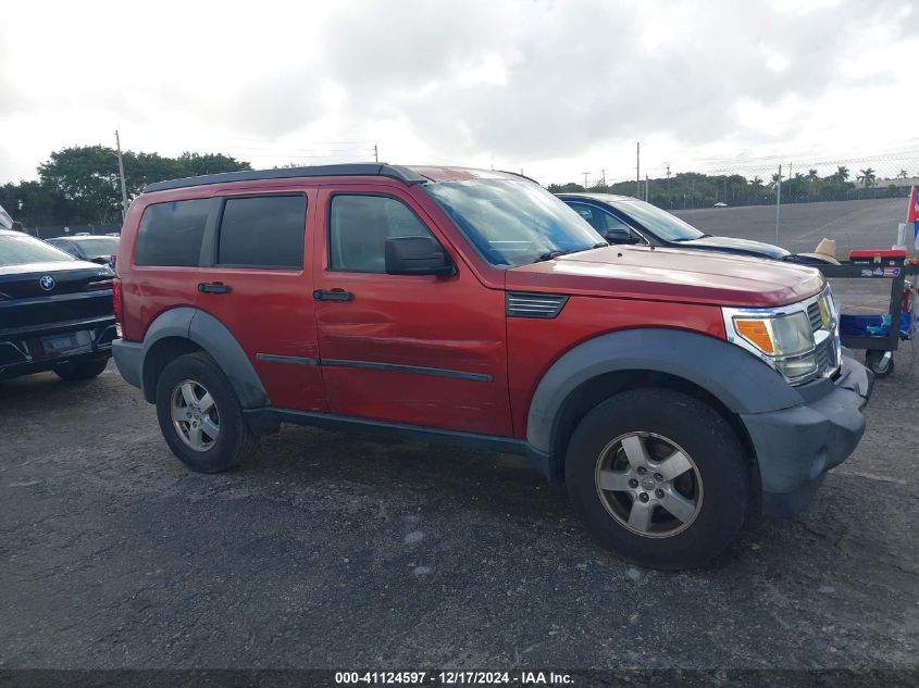 2007 Dodge Nitro Sxt VIN: 1D8GT28K87W551583 Lot: 41124597