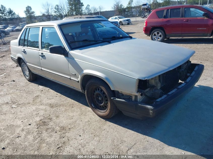 1992 Volvo 940 Gl VIN: YV1JS8839N3059141 Lot: 41124603