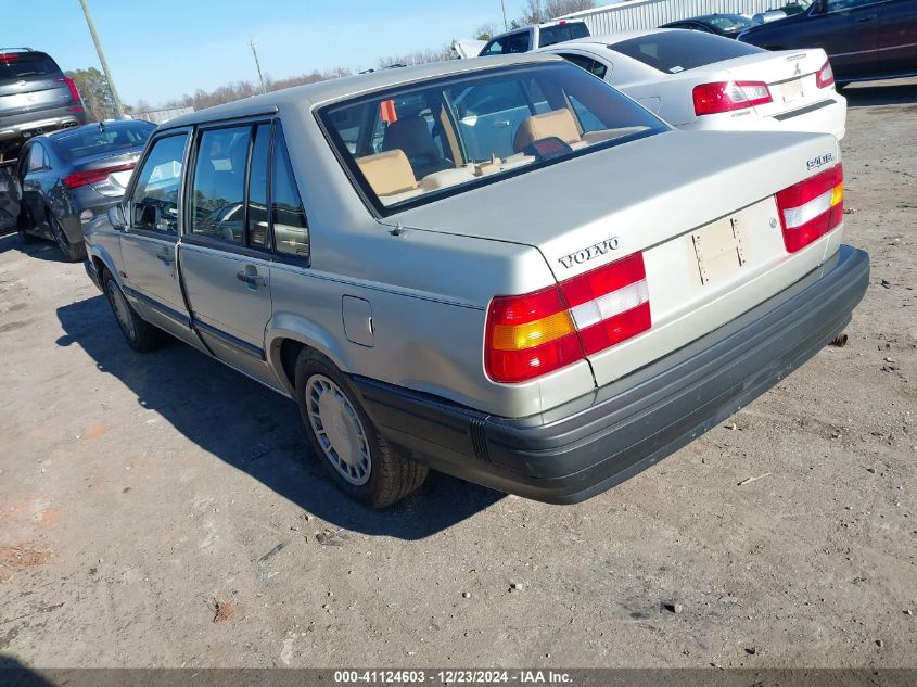 1992 Volvo 940 Gl VIN: YV1JS8839N3059141 Lot: 41124603