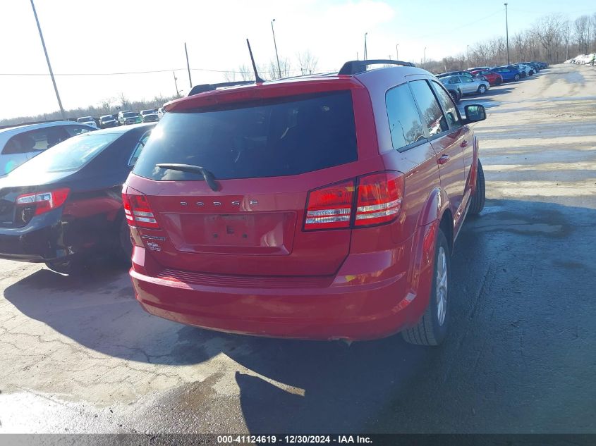 2018 Dodge Journey Se VIN: 3C4PDCAB4JT531632 Lot: 41124619