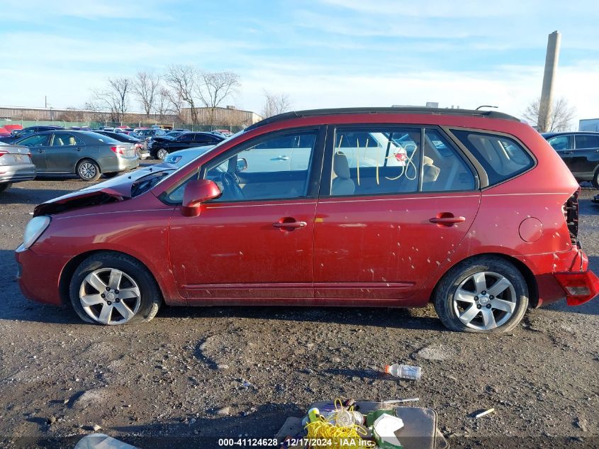 2008 Kia Rondo Lx VIN: KNAFG525X87184438 Lot: 41124628