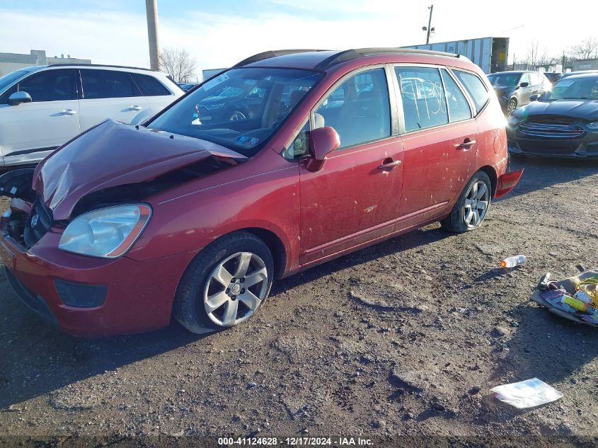 2008 Kia Rondo Lx VIN: KNAFG525X87184438 Lot: 41124628