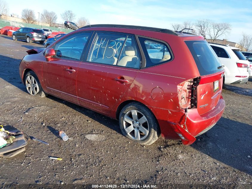 2008 Kia Rondo Lx VIN: KNAFG525X87184438 Lot: 41124628