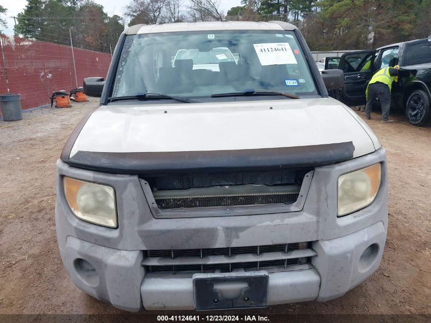 2005 Honda Element Ex VIN: 5J6YH186X5L003319 Lot: 41124641