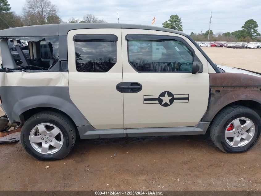 2005 Honda Element Ex VIN: 5J6YH186X5L003319 Lot: 41124641