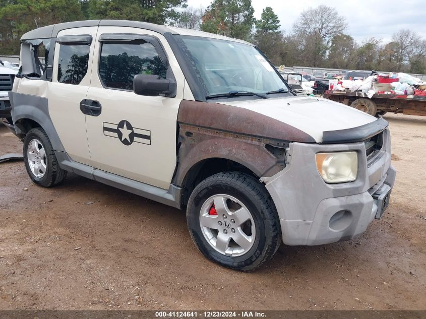 2005 Honda Element Ex VIN: 5J6YH186X5L003319 Lot: 41124641