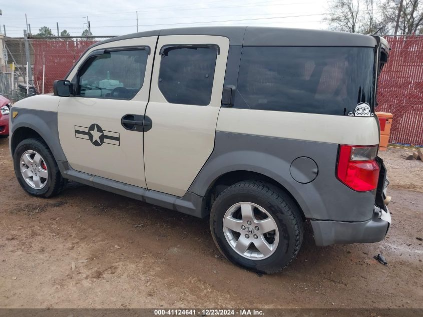 2005 Honda Element Ex VIN: 5J6YH186X5L003319 Lot: 41124641