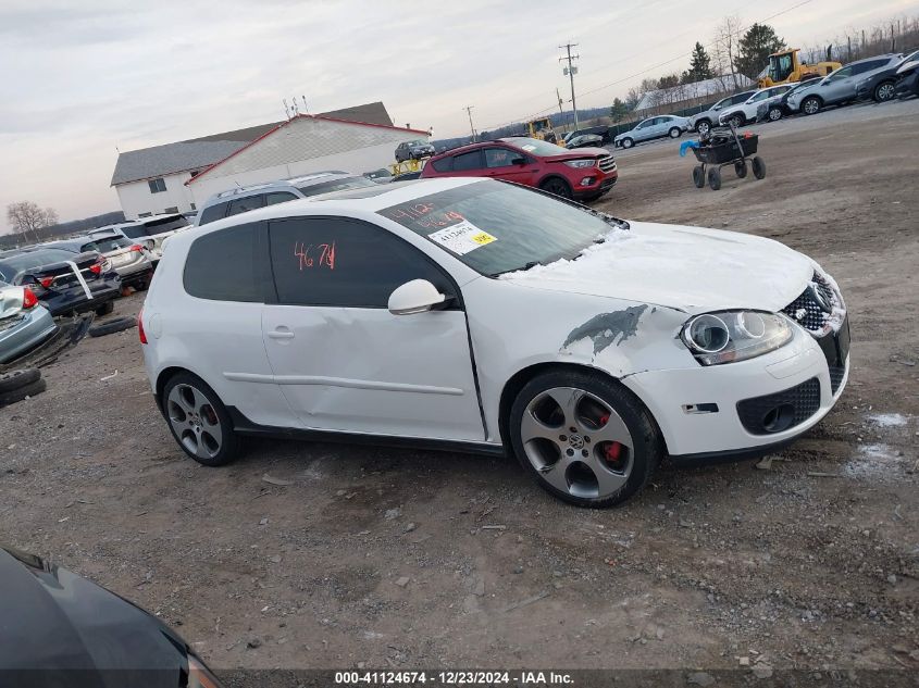 2009 Volkswagen Gti 2-Door VIN: WVWEV71K59W138840 Lot: 41124674