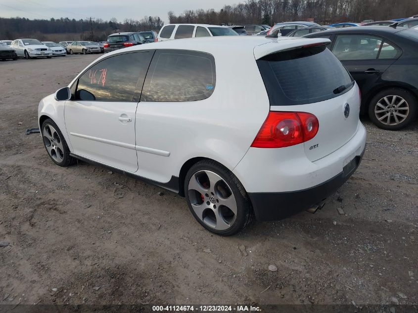 2009 Volkswagen Gti 2-Door VIN: WVWEV71K59W138840 Lot: 41124674