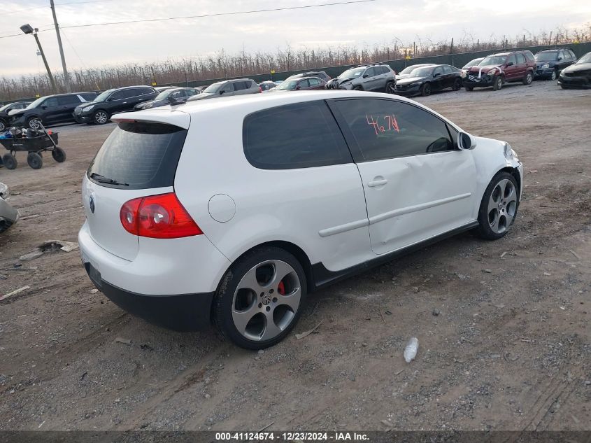 2009 Volkswagen Gti 2-Door VIN: WVWEV71K59W138840 Lot: 41124674