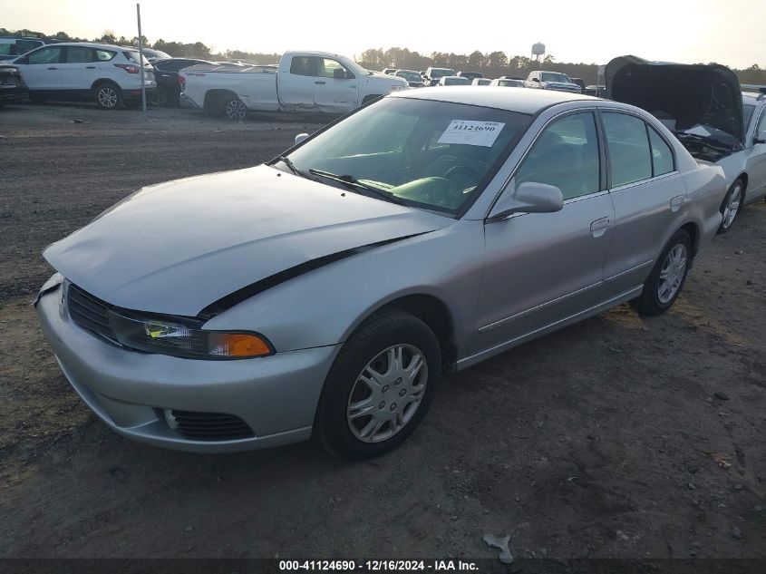 2002 Mitsubishi Galant Es/Ls VIN: 4A3AA46G22E113576 Lot: 41124690