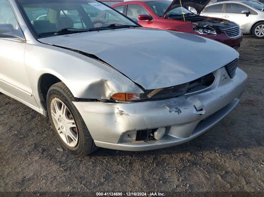 2002 Mitsubishi Galant Es/Ls VIN: 4A3AA46G22E113576 Lot: 41124690