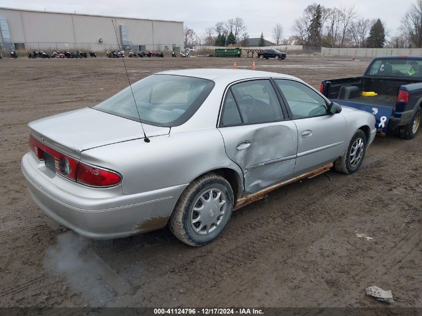 2004 Buick Century VIN: 2G4WS52J341154876 Lot: 41124796