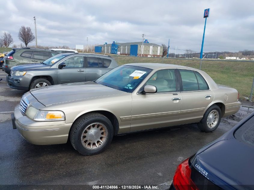 1999 Ford Crown Victoria Lx VIN: 2FAFP74W0XX179512 Lot: 41124866