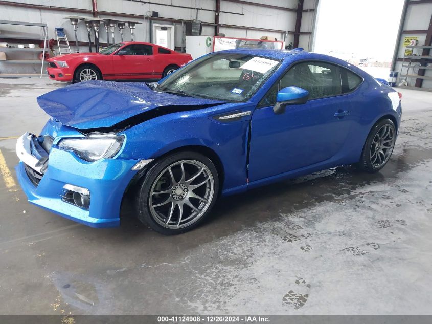 2013 Subaru Brz Limited VIN: JF1ZCAC17D1610282 Lot: 41124908