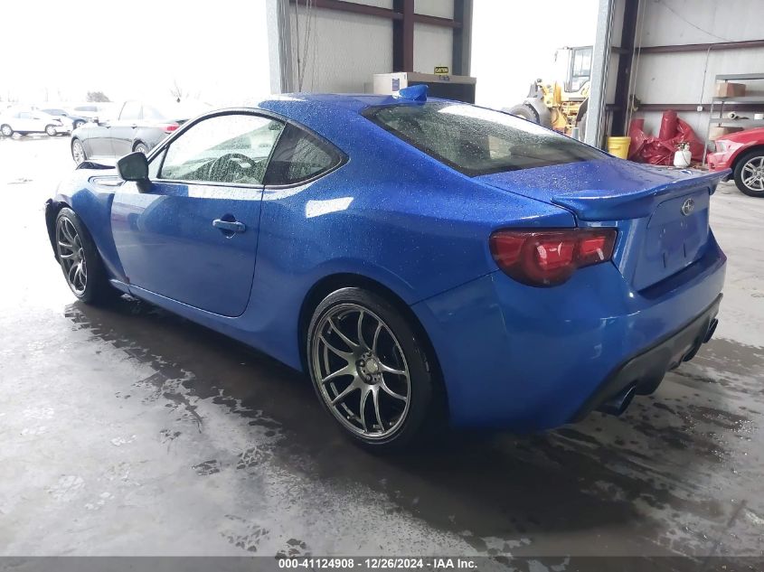 2013 Subaru Brz Limited VIN: JF1ZCAC17D1610282 Lot: 41124908